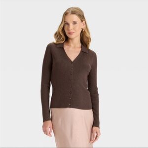 NEW Chocolate Brown Women's Cardigan